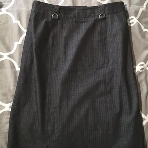 SIMON CHANG / KNEE LENGTH PENCIL SKIRT